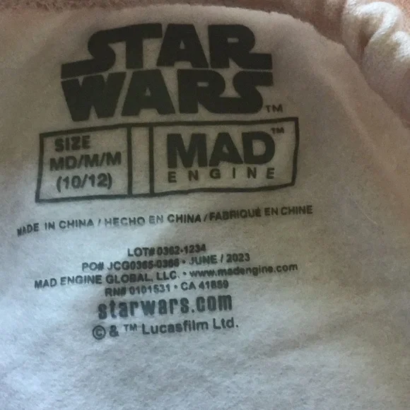 Star Wars Grogu Tie Dye Joggers - Picture 5 of 5